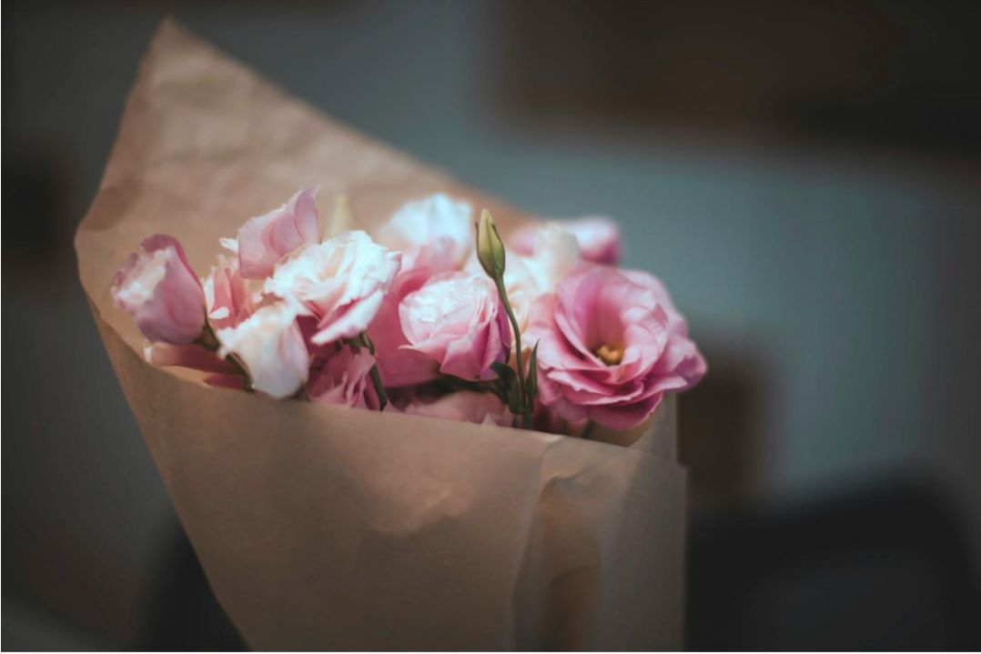 Bouquet with peonies