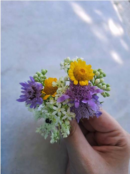 Conference stage floral